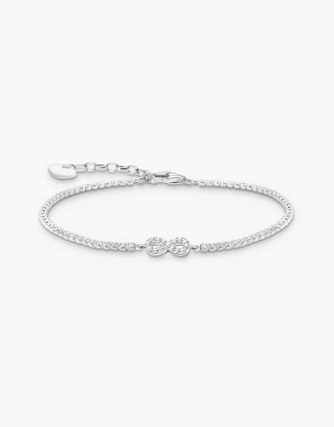 Thomas Sabo Bracelet in silver, white - view 1