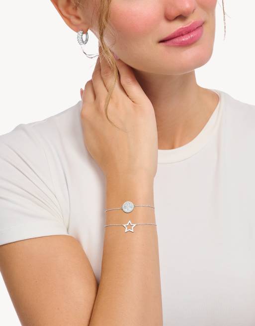 Thomas Sabo bracelet with tree of love pendant and cold enamel in 925 sterling silver, 2 of 3