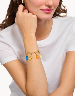 THOMAS SABO - CHARM-ANHÄNGER AUS 925ER STERLINGSILBER MIT 18-KARÄTIGER VERGOLDUNG IN GELBGOLD-Goldfarben