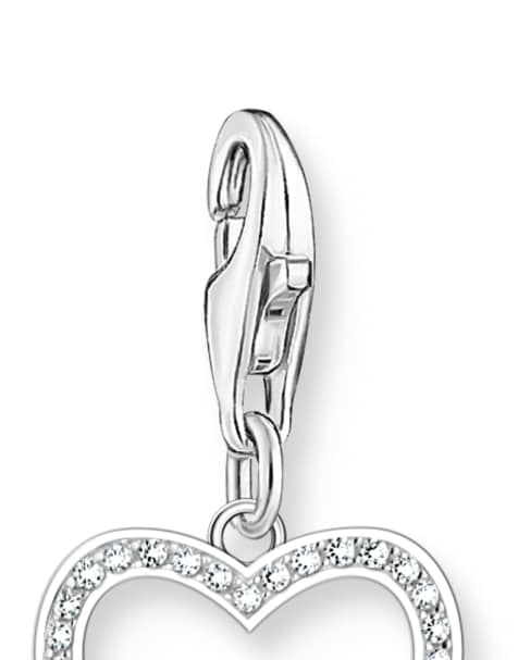 Thomas Sabo - Charm argentato e bianco - view 1