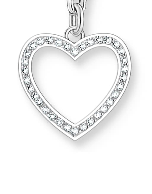 Thomas Sabo - Charm argentato e bianco, 2 di 3
