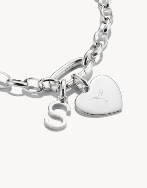 Thomas Sabo Charm pendant heart connect silver in silver, 2 of 3
