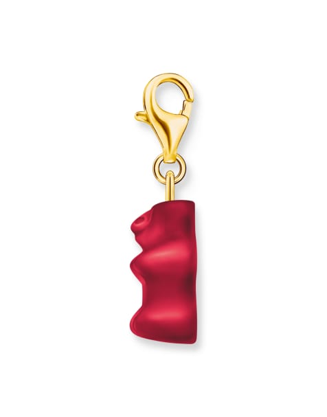Thomas Sabo Charm pendant in 925 sterling silver & 18k yellow gold plating - view 1