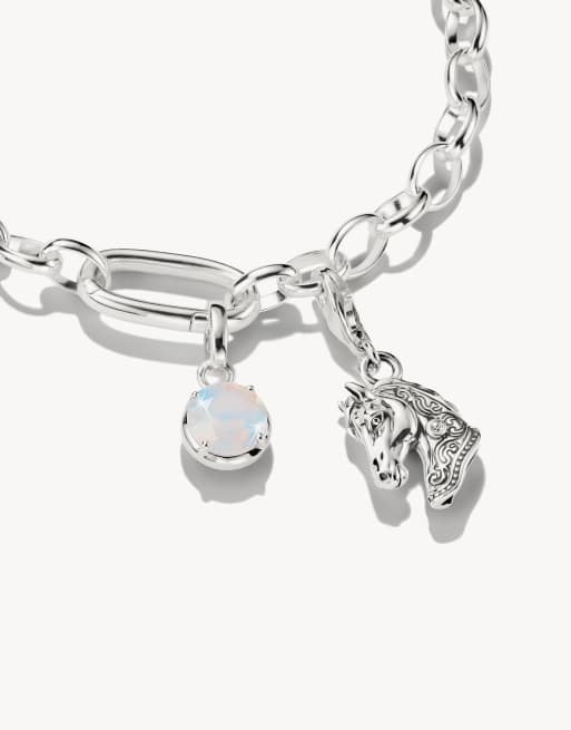 Thomas Sabo Charm pendant in silver, white, 2 of 3