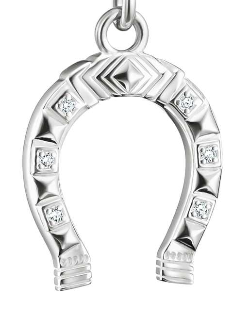Thomas Sabo Charm pendant in silver, white, 2 of 3