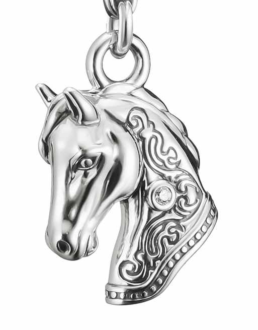 Thomas Sabo Charm pendant in silver, white, 2 of 3