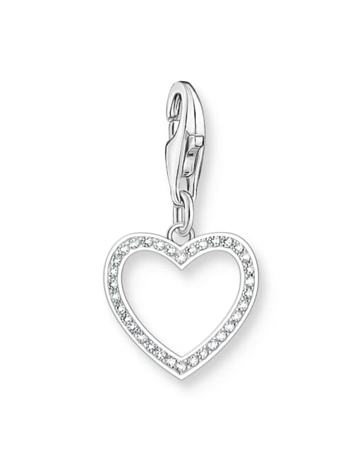 Thomas Sabo Charm pendant in silver, white, 3 of 3