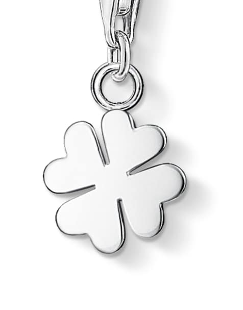 Thomas Sabo - Charm pendente a forma di quadrifoglio in argento sterling - view 1