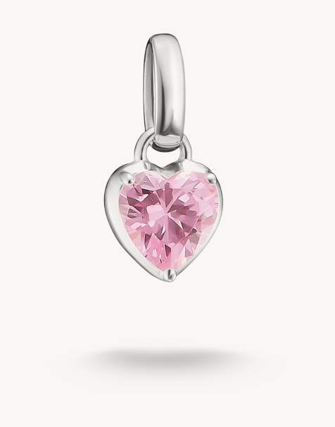 Thomas Sabo - Charm rosa in argento - view 1