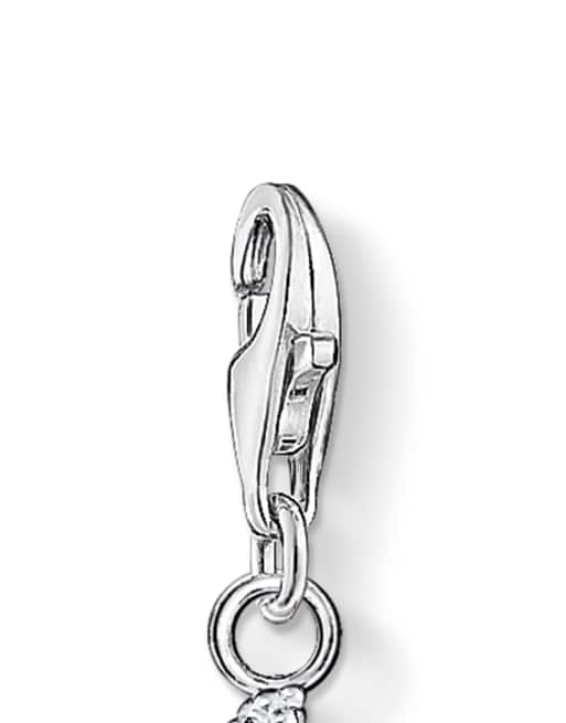 Thomas Sabo - Ciondolo a forma di stella marina color argento e bianco, 2 di 3