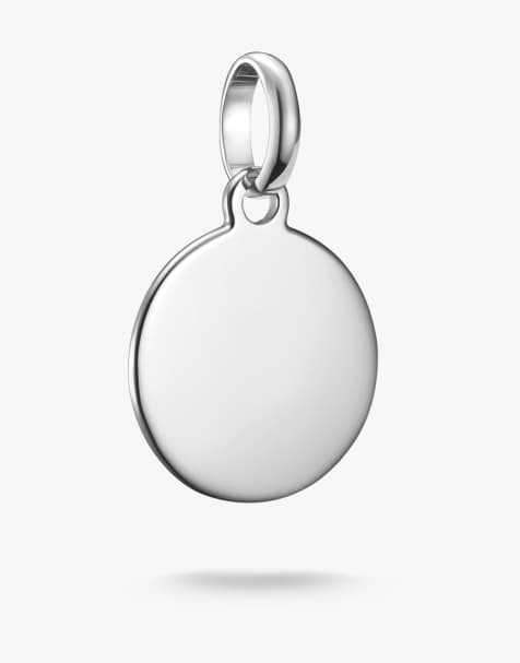 Thomas Sabo - Ciondolo con pendente a forma di moneta argentato - view 1
