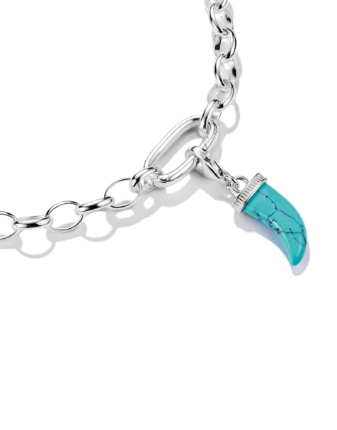 Thomas Sabo - Ciondolo pendente argentato e turchese - view 1
