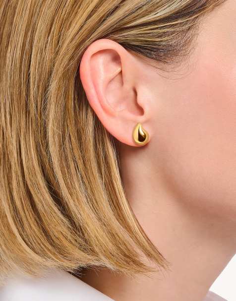 Thomas Sabo - Clous d'oreilles en argent massif 925 plaqué or 18 carats - view 1