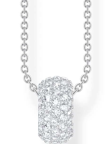 Thomas Sabo - Collana con ciondolo decorato in argento sterling - view 1
