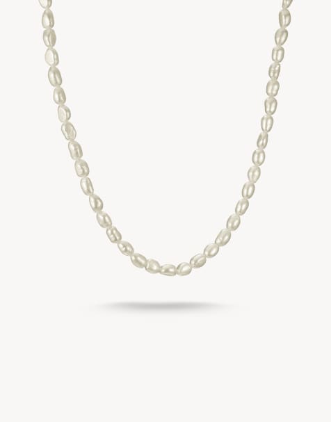 Thomas Sabo collana di perle in argento, bianco - view 1