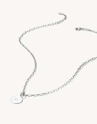 Thomas Sabo - Collier charm à maille trombone en argent - Argenté