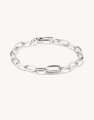 Thomas Sabo - Connect - Bracelet charm à maillons en argent - Argenté