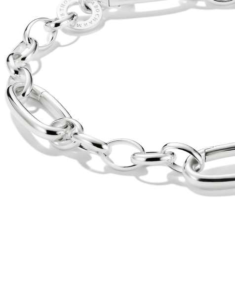 Thomas Sabo - Connect - Bracelet charm à trois maillons en argent - Argenté - view 1