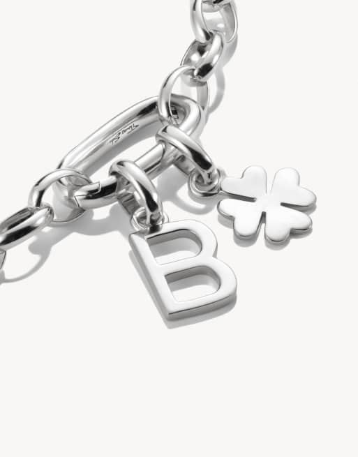 Thomas Sabo - Connect - Pendentif charm trèfle à quatre feuilles en argent - Argenté, 3 de 3