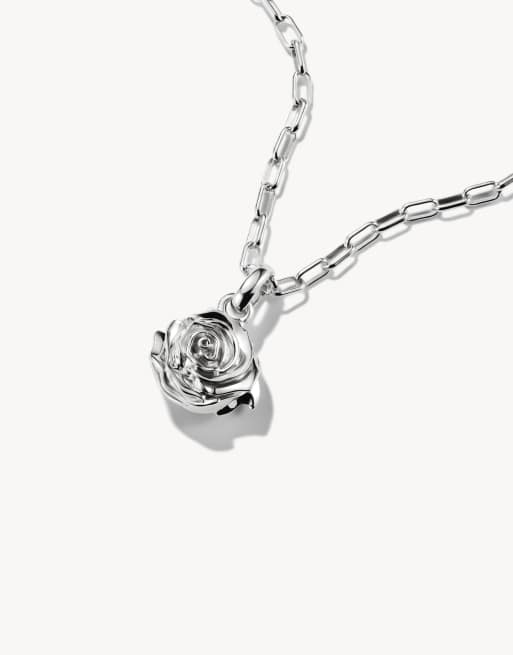 Thomas Sabo – Connect – Rosenblütenanhänger in Silber, 2 von 3