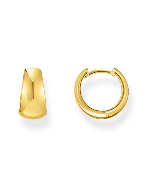 Thomas Sabo - Créoles en argent sterling et plaqué or jaune 18 carats , 2 de 3