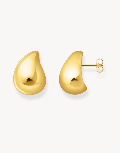Thomas Sabo Ear studs in gold - view 1