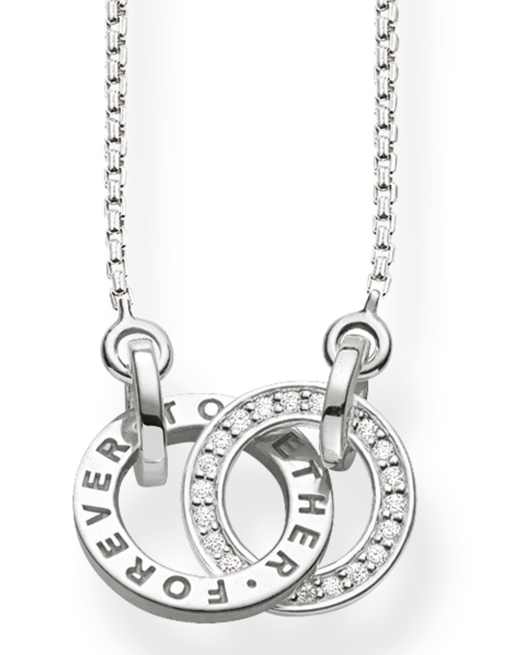 Thomas Sabo Forever together necklace in 925 sterling silver - SILVER, 3 of 3