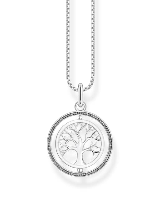 Thomas Sabo – Halskette aus 925er Sterlingsilber mit Baumdetail, 4 von 4