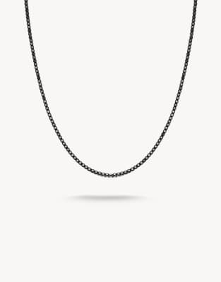 Thomas Sabo - Halskette in Silber und Schwarz