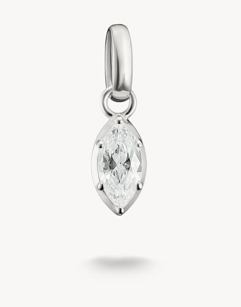 Thomas Sabo - Hanger in zilver en wit - view 1