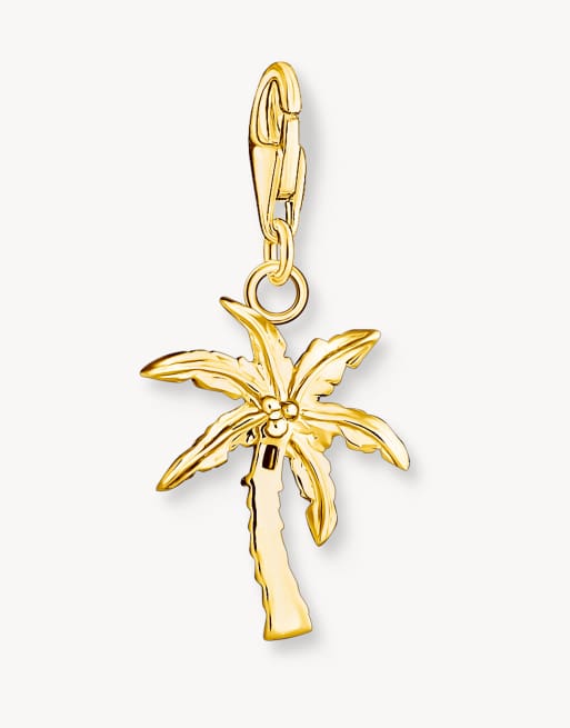 Thomas Sabo - Hanger met palmboom in 18k geelgoud verguld met 925 sterling zilver, 2 van 3