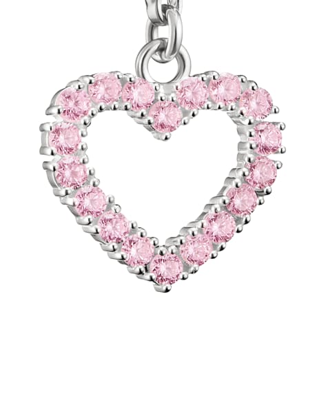 Thomas Sabo - Hangertje met roze hartje in zilver en roze - view 1