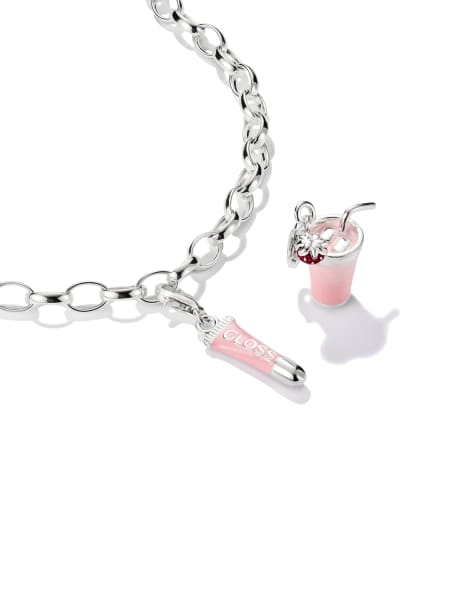Thomas Sabo - Hangertje met roze matcha in zilver, roze en rood - view 1