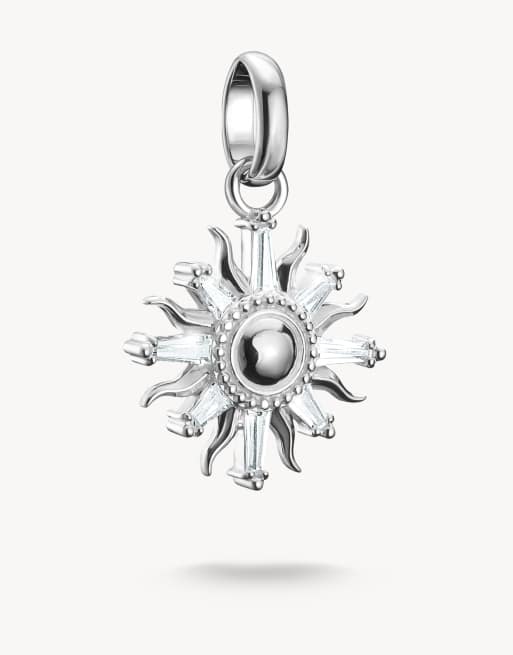 Thomas Sabo - Hangertje met zon en steentjes in zilver en wit, 3 van 3