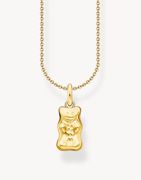 Thomas Sabo Haribo Bear Necklace in gold - view 1