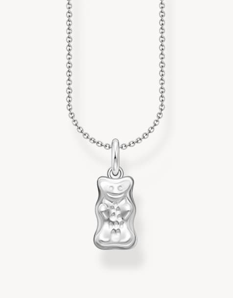 Thomas Sabo Haribo Bear Necklace in silver - view 1