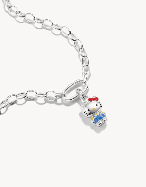 Thomas Sabo Hello Kitty Charm blau – Connect in Silber, Schwarz, Rot, Gelb, 2 von 5