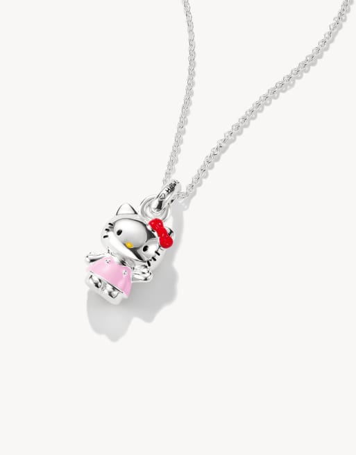 Thomas Sabo Hello kitty necklace pink in silver, black, red, pink, 2 of 4