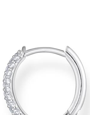 Thomas Sabo hoop earrings in sterling silver - SILVER
