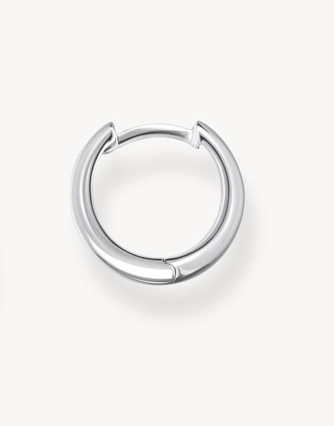 Thomas Sabo hoop earrings in sterling silver - view 1