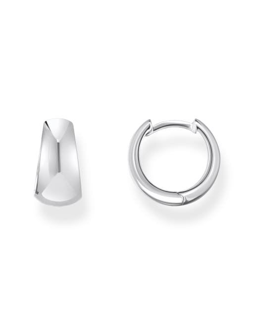 Thomas Sabo hoop earrings in sterling silver, 2 of 3