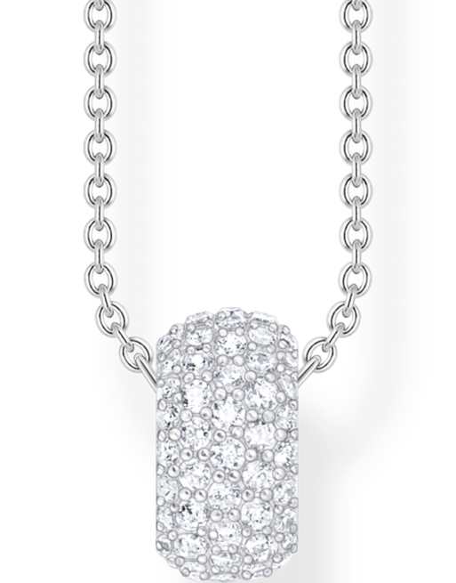 Thomas Sabo - Ketting van sterling zilver met hangertje met versiering, 2 van 3