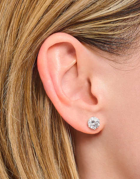 Thomas Sabo medium studs in sterling silver - SILVER - view 1