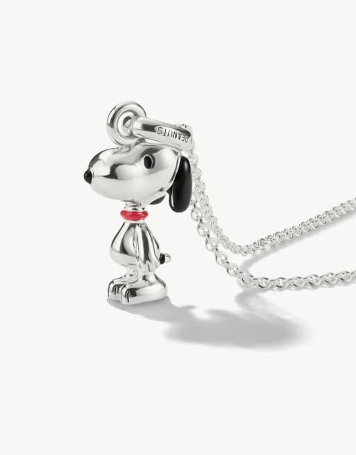 Thomas Sabo Necklace in silver, black, red