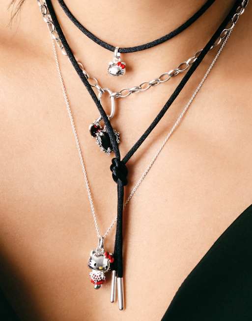 Thomas Sabo Necklace in silver, black, 4 of 4