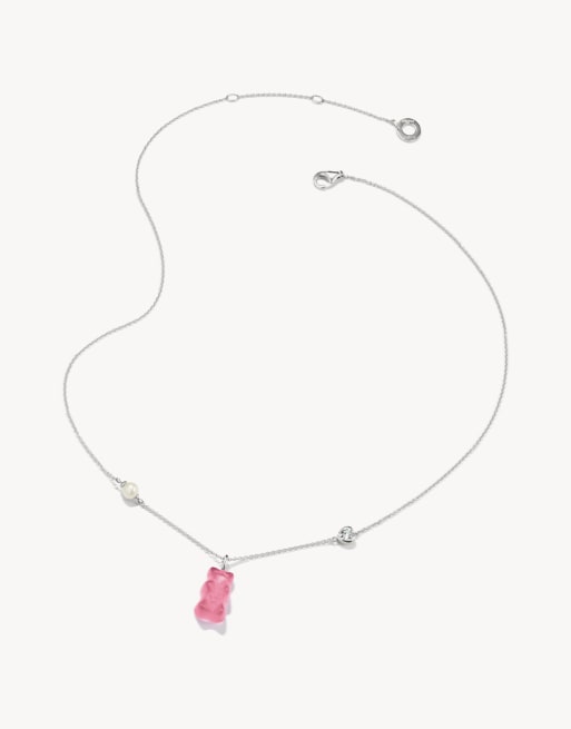Thomas Sabo Necklace in silver, white, pink, 2 of 4