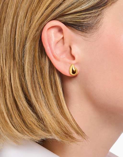 Thomas Sabo – Ohrstecker aus 925er Sterlingsilber mit 18-karätiger Vergoldung in Gelbgold, 2 von 3