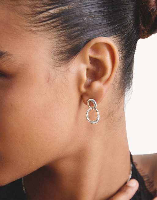 Thomas Sabo oorbellen met witte zirkonia in zilver, wit, 4 van 4
