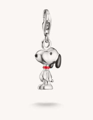 Thomas Sabo - Peanuts Original - Snoopy-Anhänger in Silber, Schwarz und Rot