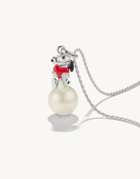 Thomas Sabo - Pendentif Snoopy - Argenté/rouge - view 1
